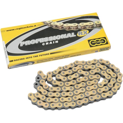 Regina 520 RX3 Series Non-Sealed Chain (Gold) 130 Links