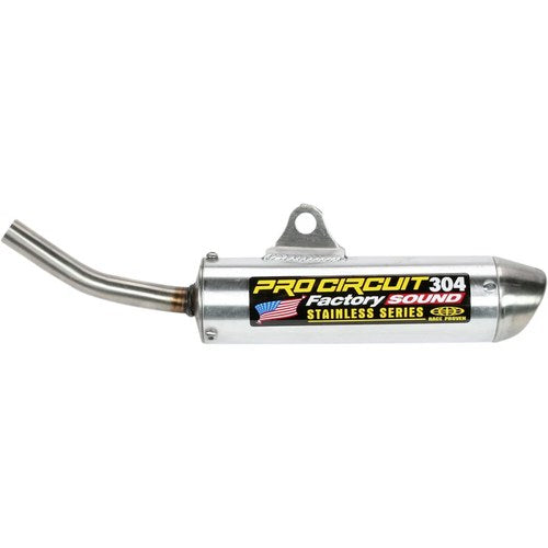 Pro Circuit 304 Factory Sound Silencer (Aluminum; Brushed) SH96080-SE