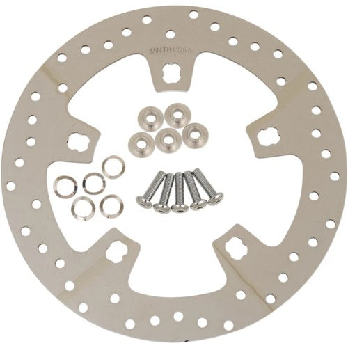 Drag Specialties Front Brake Rotor - 11.5" - Polished | B06-0206ASP