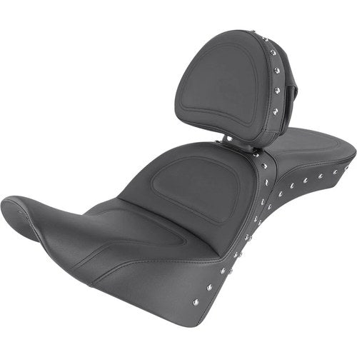 Saddlemen Explorer Special Seat - With Backrest (Black) 818-33-040