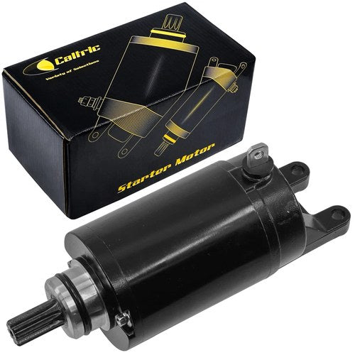 Caltric Starter Motor For Triumph Tiger 800 2011-2017 10 Tooth Length 173.7 mm