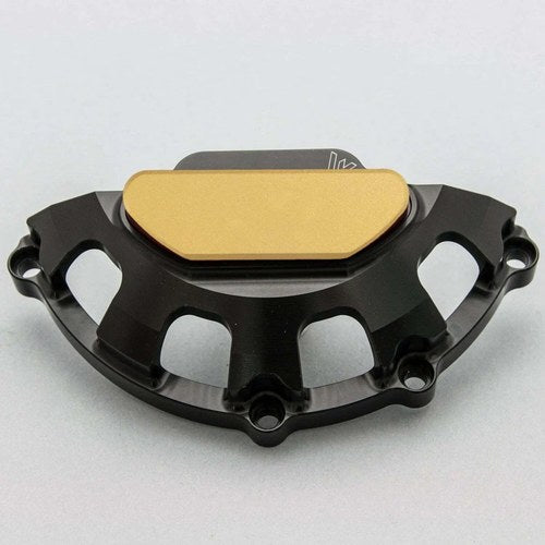 Triumph 2017-24 Street Triple R / RS Woodcraft Stator Cover Protector - Gold Pad