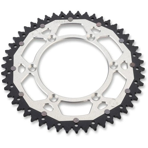 Moose Racing 48T Dual Rear Sprocket (Silver) 48-tooth | 1210-1501