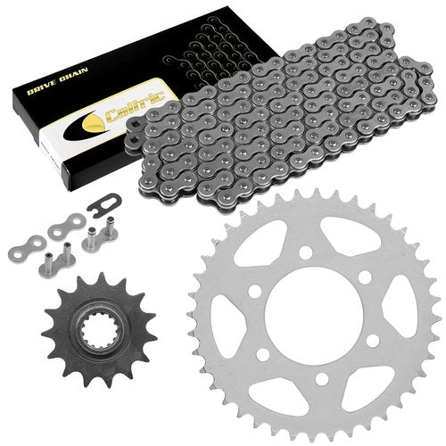 Drive Chain & Sprockets For Kawasaki Ninja ZX-6 ZX6 ZX600E 2002 ZZR600 2006-2008