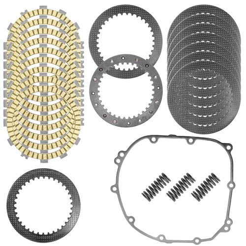 Clutch Friction Plates w/ Springs Gasket Kit for Kawasaki Z1000 ZR1000 ABS 2016