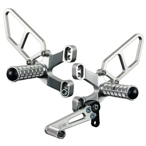 Ducati 1998-1999 916 Woodcraft Racing Rearsets / Footpegs - Standard Kit