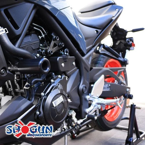 Yamaha MT-03 2016-2023 Shogun No Cut Frame Sliders Plus Bar Ends & Spools