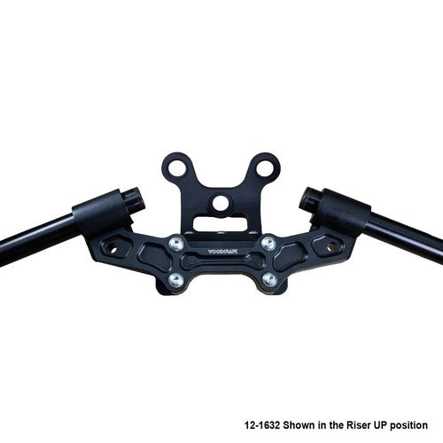 Ducati 2017-2019 Monster 1200 Woodcraft Racing Clipon Adapter Plate - 1" Mount