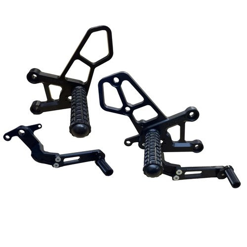 Yamaha 2025 R9 Woodcraft Racing Rearsets / Footpegs Kit - Standard / GP Shift
