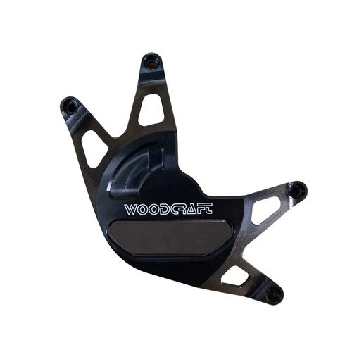Yamaha 2025 Yzf - R9 Woodcraft Clutch Cover Engine Protector - Black Plate