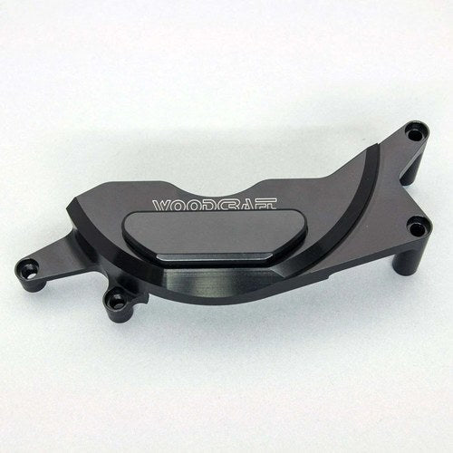 Kawasaki 2024-2025 Z500 Woodcraft Lhs Stator Cover Protector - Black Plate