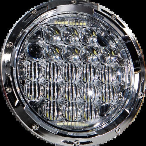 Harley Davidson Harddrive LED Headlight 7" 90W - Chrome