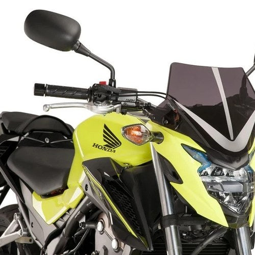Honda 2017-2021 Rebel 300 / 500 Puig Windscreen Naked New Gen Touring Dark Smoke