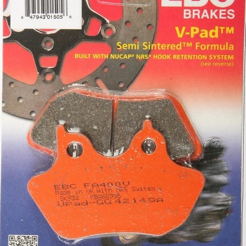 Ebc Semi-Sintered V Brake Pads FA400V