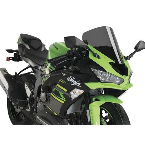 Puig R-RACER Windscreen Dark Smoke Kawasaki 2013-2023 ZX6R ZX636