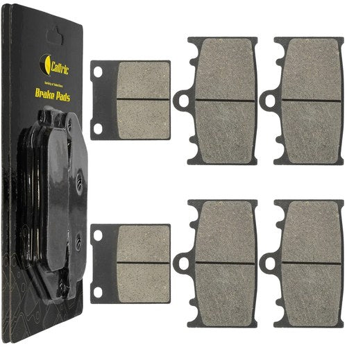 Front & Rear Brake Pads for Kawasaki ZX7 ZX-7 Ninja ZX750 1989 90 91 92 93 94 95