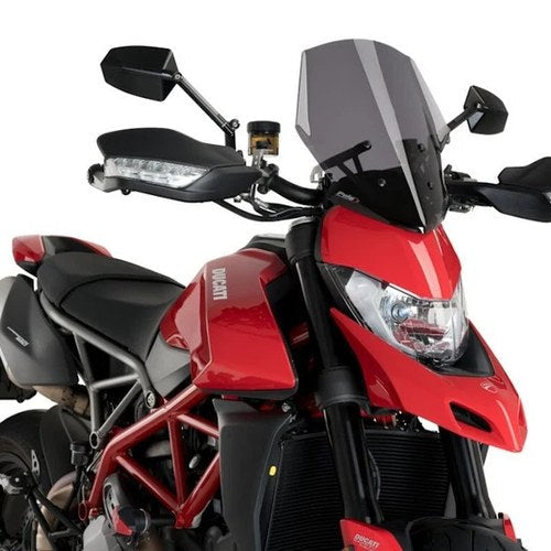 Ducati 2019-2023 Hypermotard 950 Puig Windscreen Naked New Gen Sport Dark Smoke