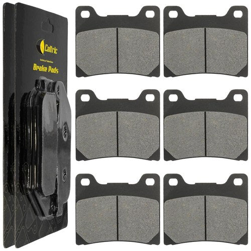 Front Rear Brake Pads for Yamaha FZ750 Genesis 1985 1986 1987 1988