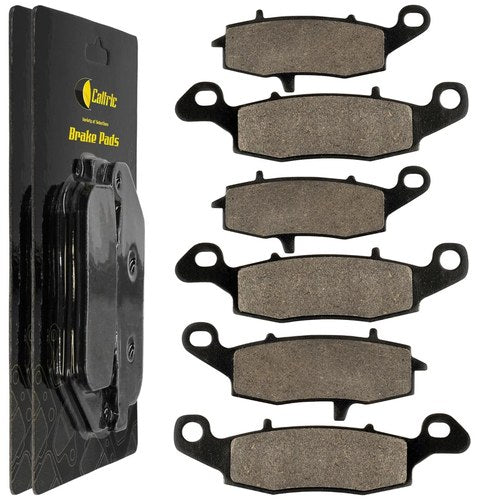 Caltric Front Rear Brake Pads for Kawasaki VN1600 Vulcan 1600 Classic 2003-2008