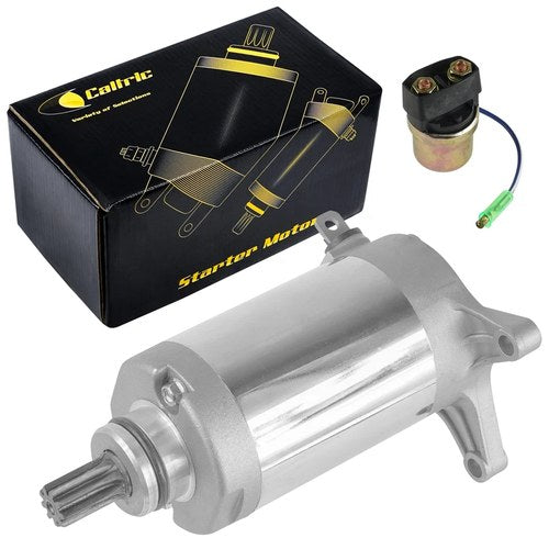 Caltric Starter and Relay Solenoid for Yamaha XV250 Route 66 1988 1989 1990