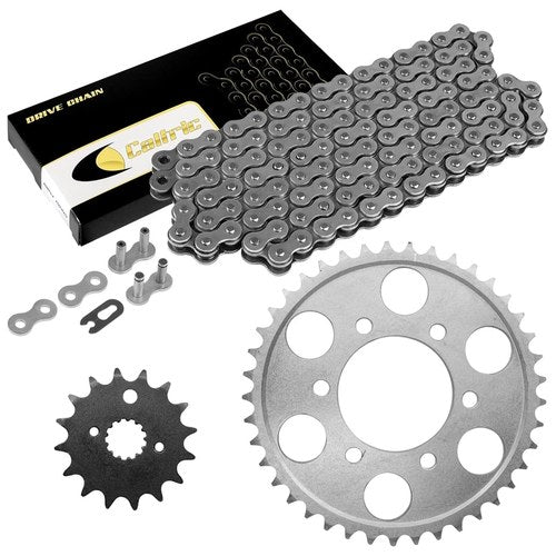 Drive Chain & Sprockets Kit for Kawasaki KZ650E Ltd 650 1980