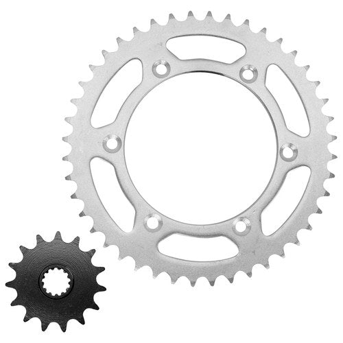 Front & Rear Sprockets Kit for Suzuki DR350 97-1999 / DR-Z400S 2000-09 2011-2019