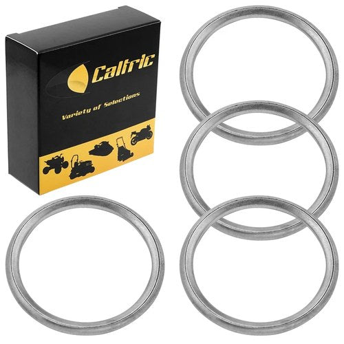 4-Pack Exhaust Pipe Gaskets for Kawasaki ZX900 Ninja ZX-9R 1998 1999