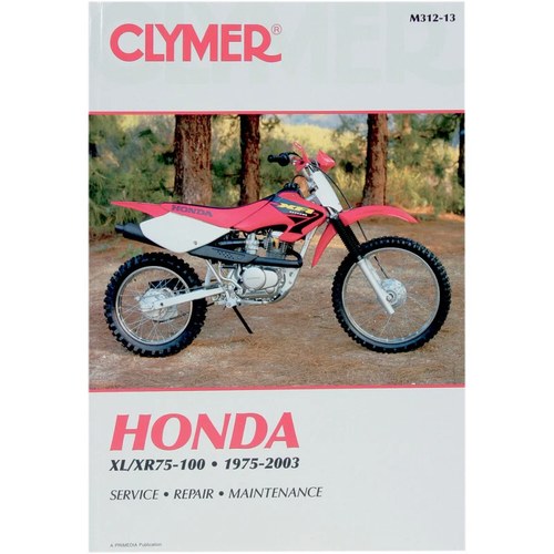 Clymer Physical Book for Honda XL75/XR75, XL80/XR80 and XL100/XR100 1975-1991