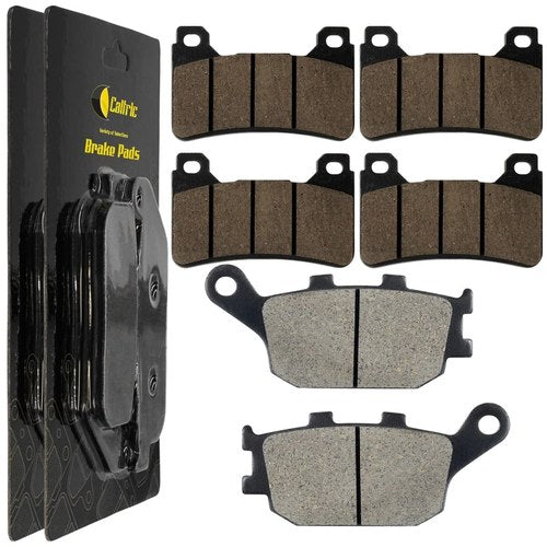 Caltric Brake Pads for Honda CBR600RR Cbr 600RR 2005-2006 Front Rear Brake Pads
