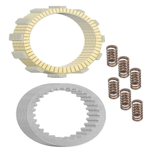 Clutch Friction Plates And Springs Kit for Kawasaki ZN1100B Ltd Shaft 1984 1985