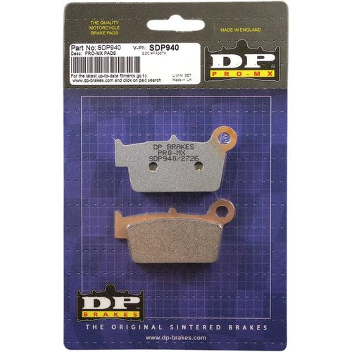 DP Brakes Pro MX High-Performance Brake Pads (SDP940)