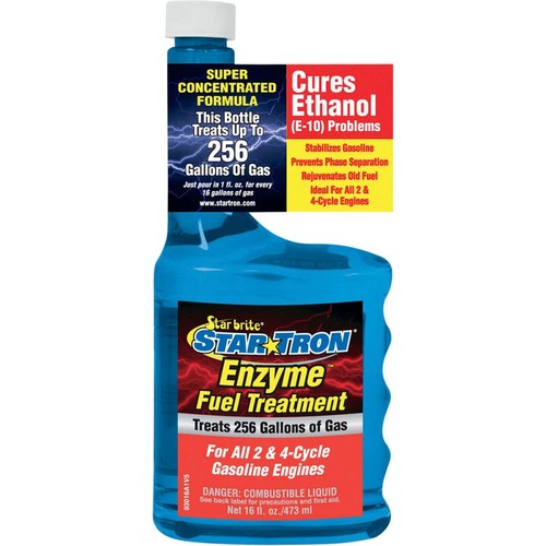 Star Tron Enzyme Fuel Treatment - Concentrated Gas Formula | 16 oz | 093016