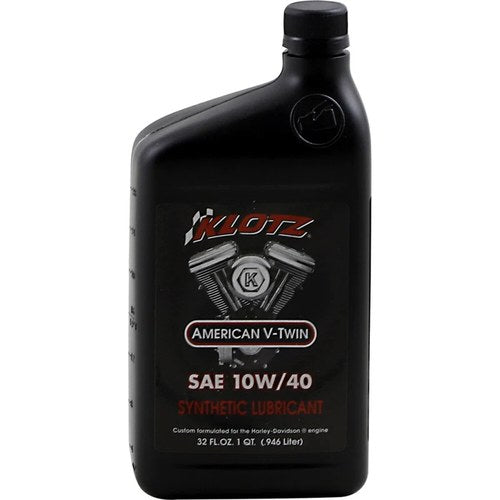 Klotz Oil V-Twin TechniPlate Full Synthetic Motor Oil | 10W-40 | 1 Qt | KH-1040