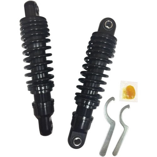 Drag Specialties Premium Shock Absorbers | Black | 10.5" | C160149B