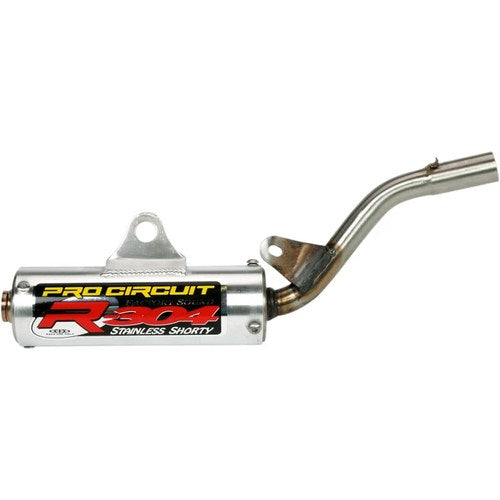 Pro Circuit R-304 Shorty Silencer (Aluminum; Brushed) SK98080-R