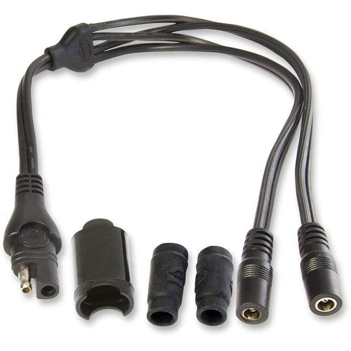 TecMate OptiMate Y-Splitter Sae IN to 2 x DC Sockets Out O35
