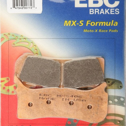 Ebc Mxs Series Motocross Offroad Race Sintered Brake Pads / One Pair (MXS406)