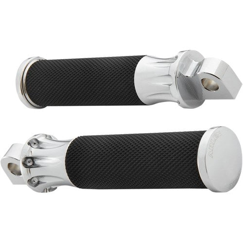 Arlen Ness - 07-908 - Fusion Footpegs, Deep Cut - Chrome