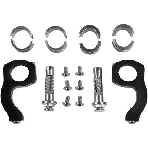 Acerbis Univerisal Mounting Kit for X-Factor Handguards (Black) 2393470001