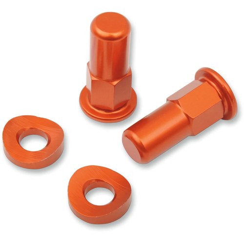 No Toil Rim Lock Tower Nut/Spacer Set (Orange) NTRK006