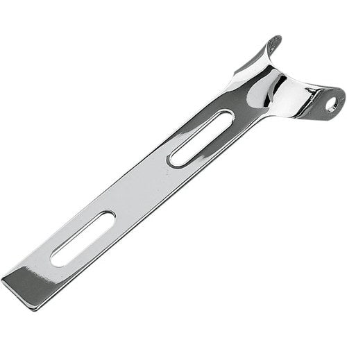 Drag Specialties Universal Seat Bracket - Round End (Chrome) 902012-BULK
