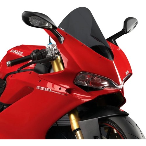 Puig Race Windscreen - Panigale (Dark Smoke) 7621F
