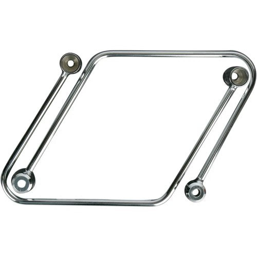 Cobra Saddlebag Protectors and Supports (Chrome) 02-6101