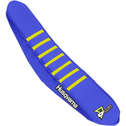 D'Cor Visuals Seat Cover (Blue / Yellow) 30-70-406