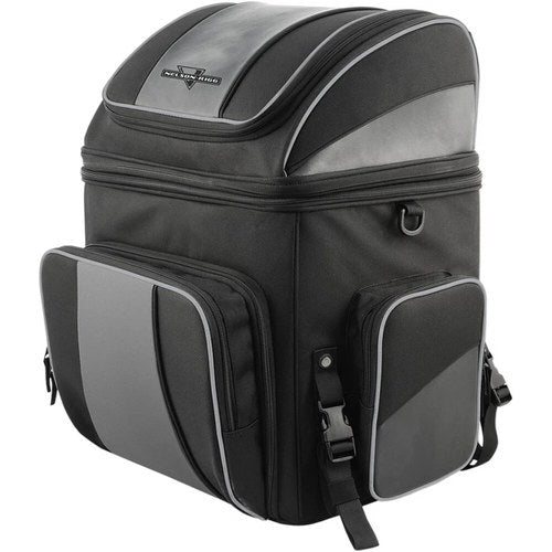 Nelson Rigg Route 1 Destination Backrest Bag NR-230 (Black / Gray) NR-230