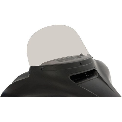 Memphis Shades Lucite Windshield - 9" - FLHT/X '14+ (Solar / Gray) MEP8179