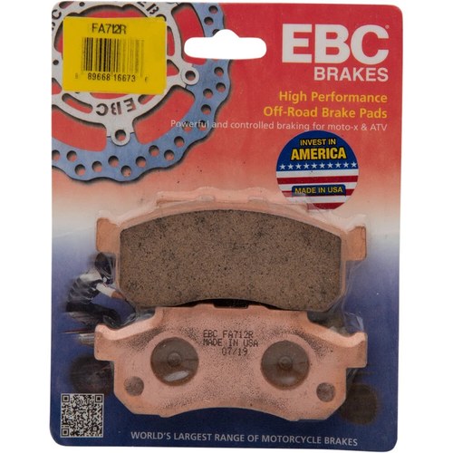 Ebc Sintered Metal Brake Pads / One Pair | Multi-Purpose | FA712R