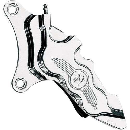Performance Machine 6 Piston Brake Caliper - 13" - Left - Chrome | 0051-2913-CH