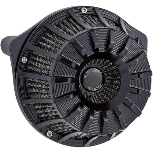 Arlen Ness Air Cleaner 15-Spoke Twin Cam Cable (Black) 18-993