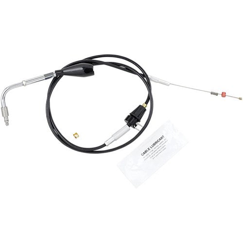 Barnett Black Idle Cable w/ Cruise for '02 - '07 Flhr | 101-30-41001